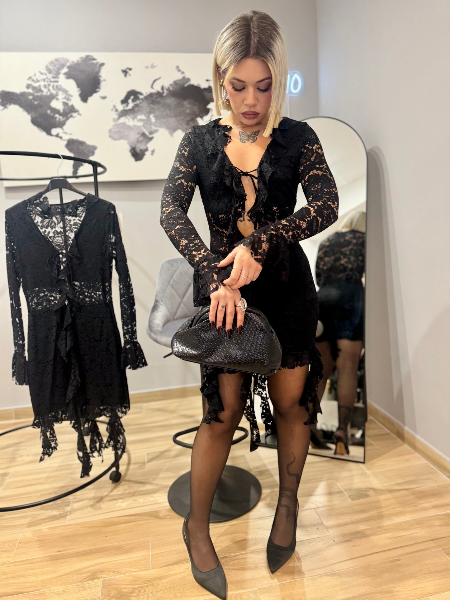 MINI DRESS PIZZO