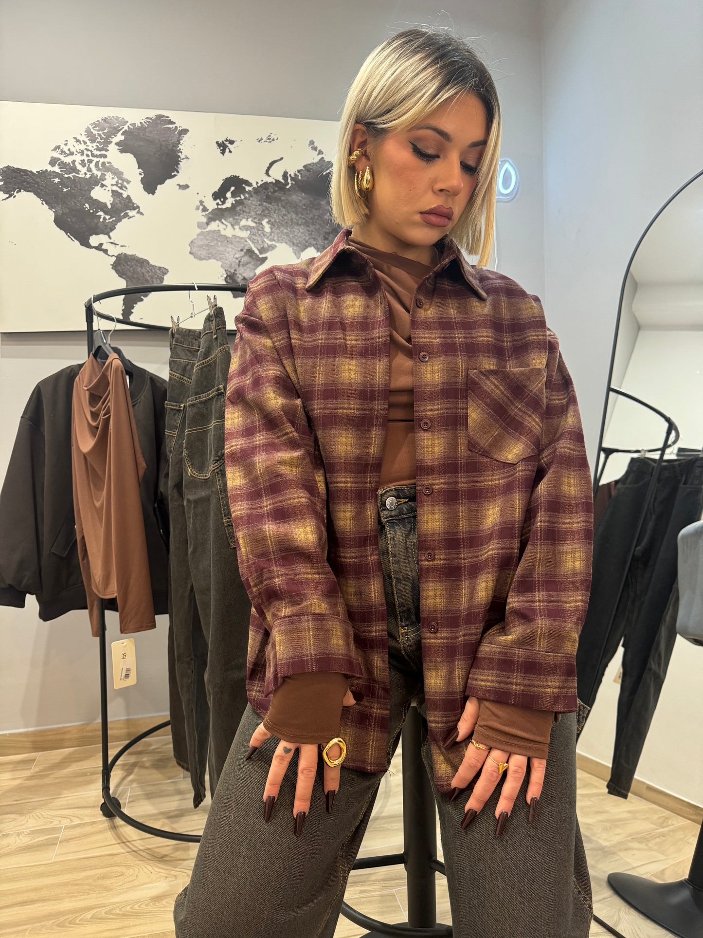 CAMICIA QUADRI