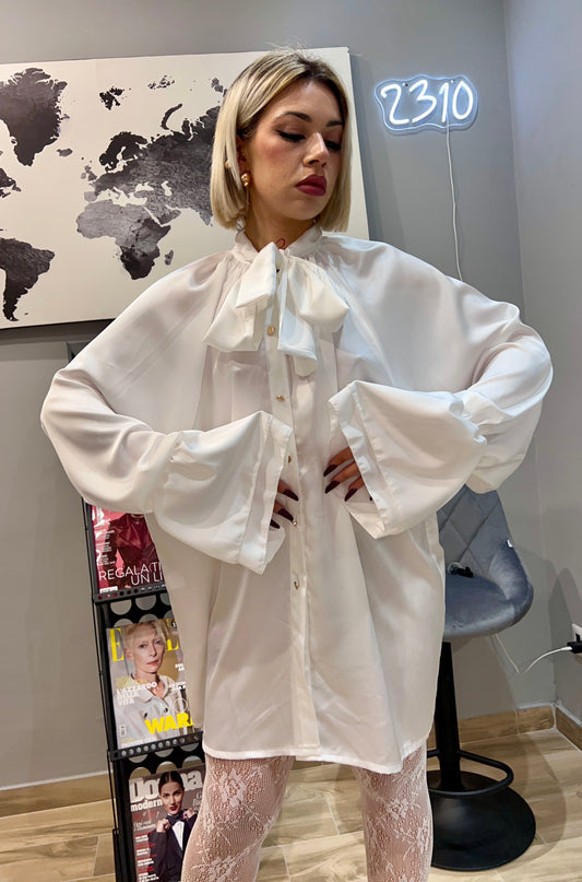 Camicia Fiocco White