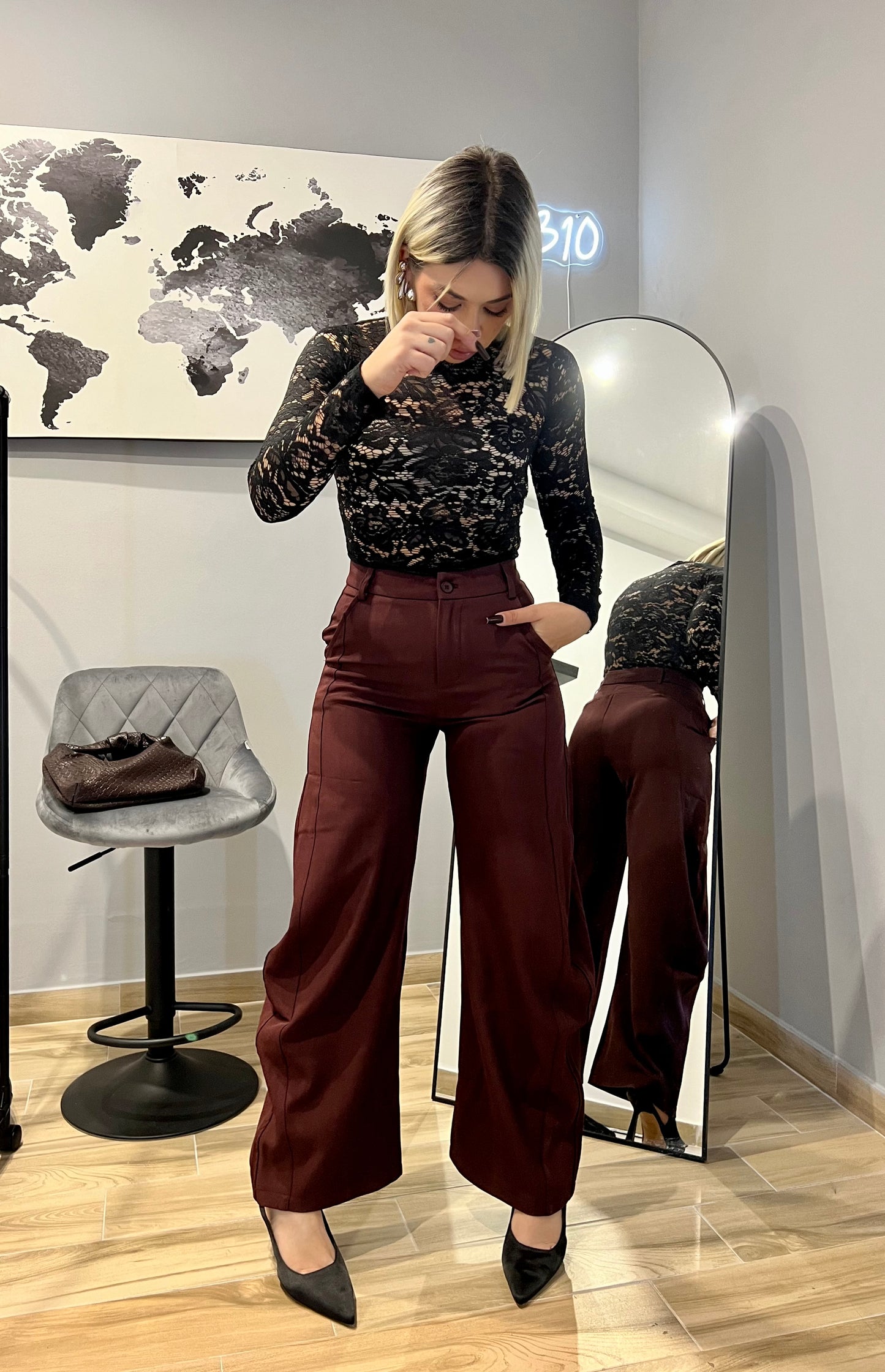 PANTA BALLON BORDEAUX