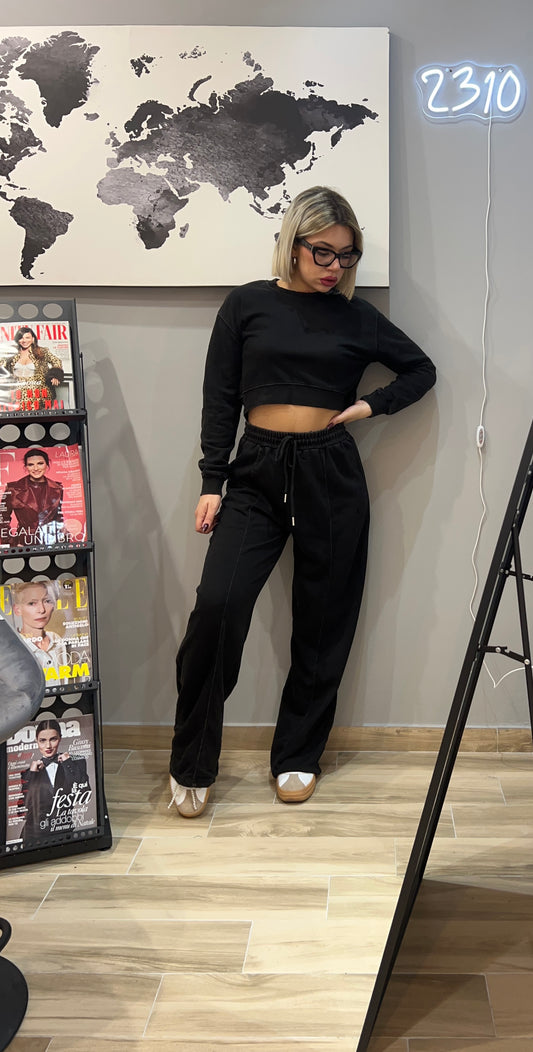 Coordinato tuta Black