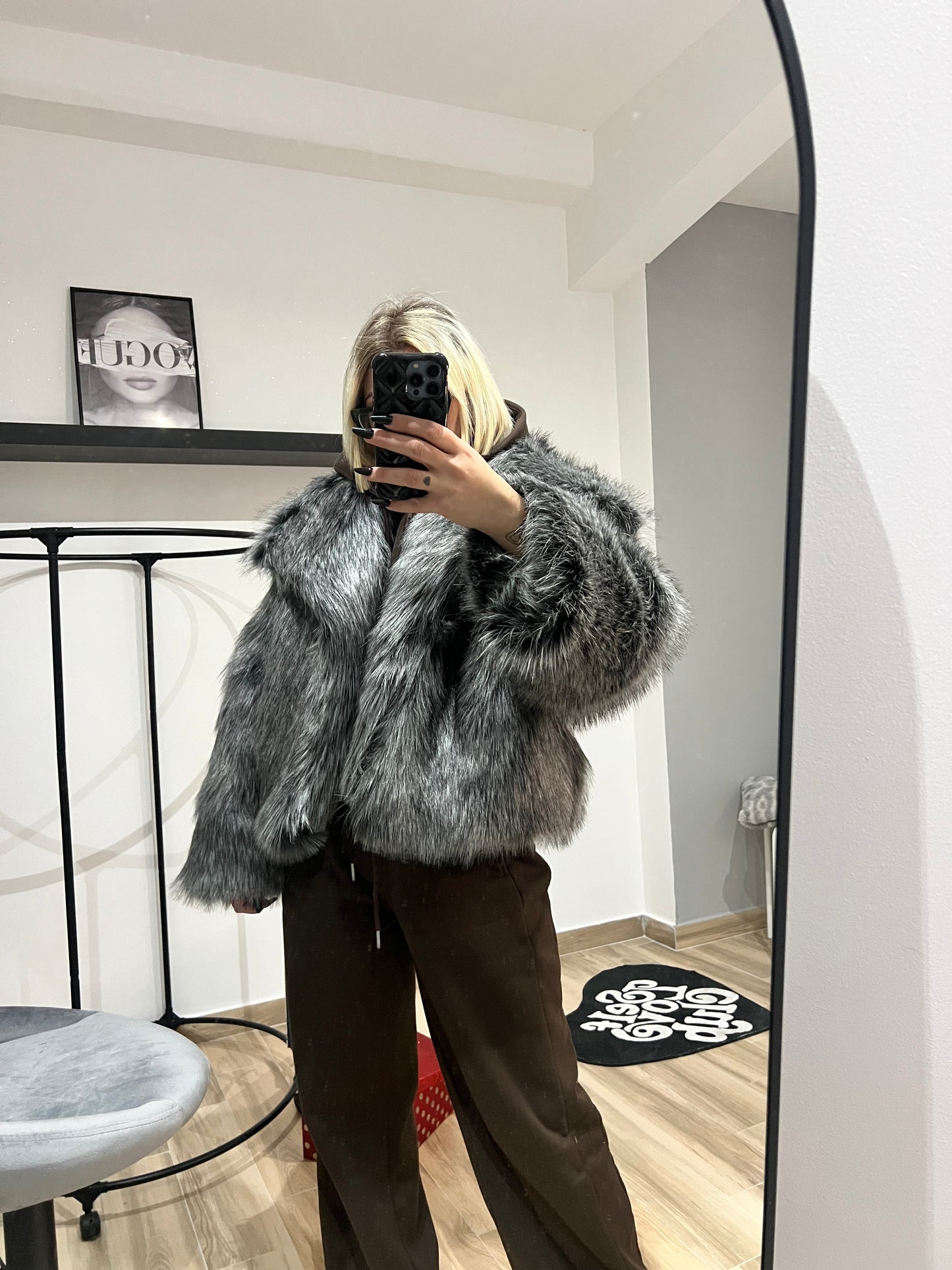 PELLICCIA SUPER GREY