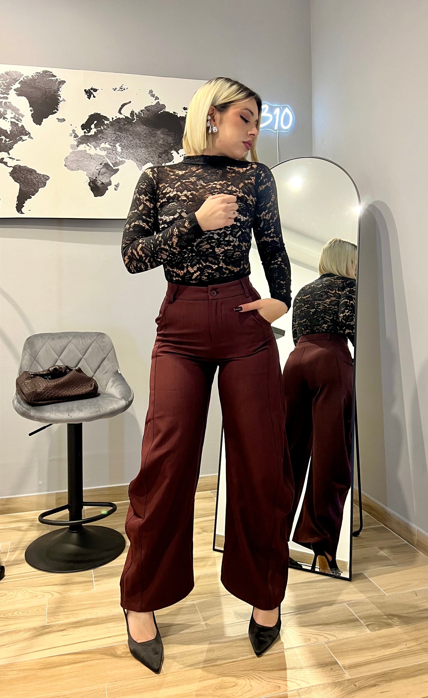 PANTA BALLON BORDEAUX