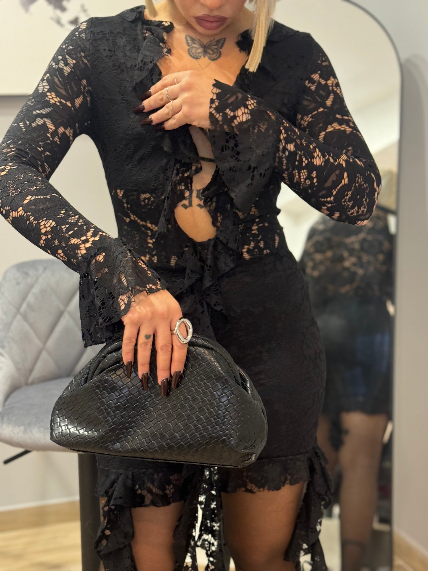 MINI DRESS PIZZO