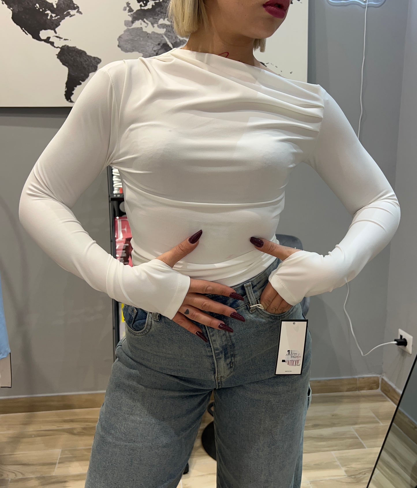 MAGLIA KIM BIANCA