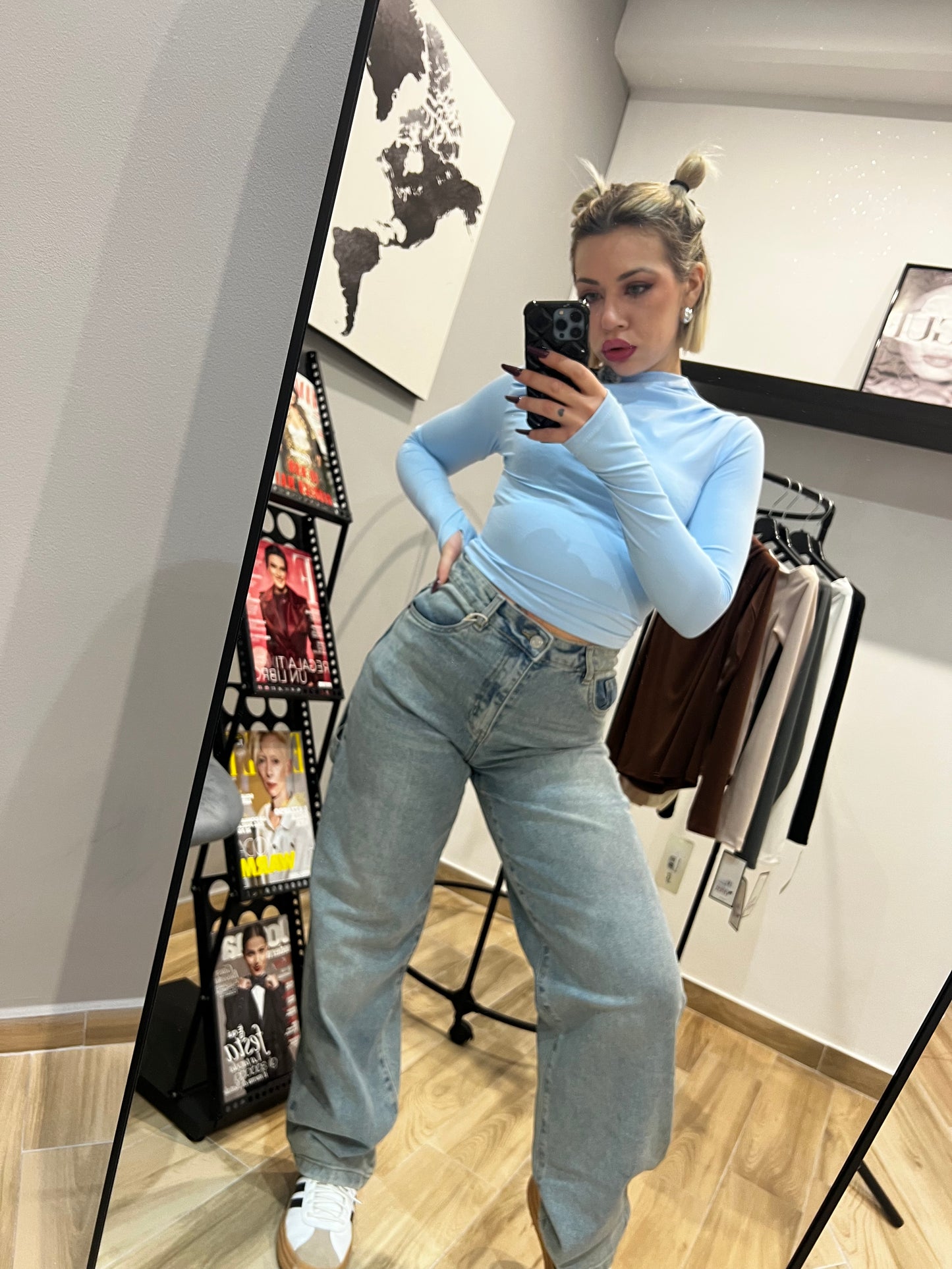 MAGLIA KIM AZZURRA